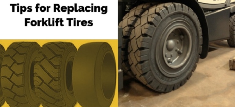 Are Your Forklift Tires up to the Task? Tips for Replacement